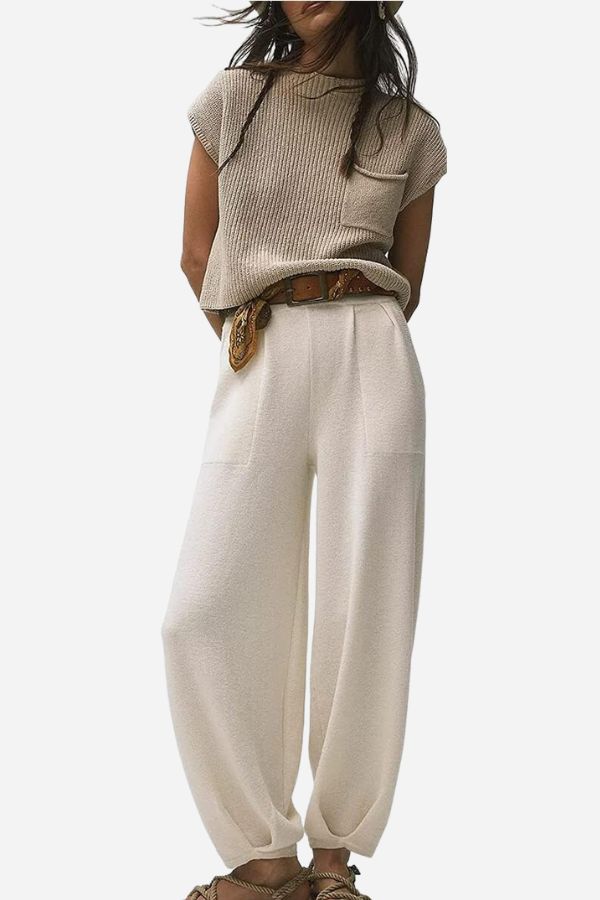Maya | Modernes und bequemes zweiteiliges Strickset