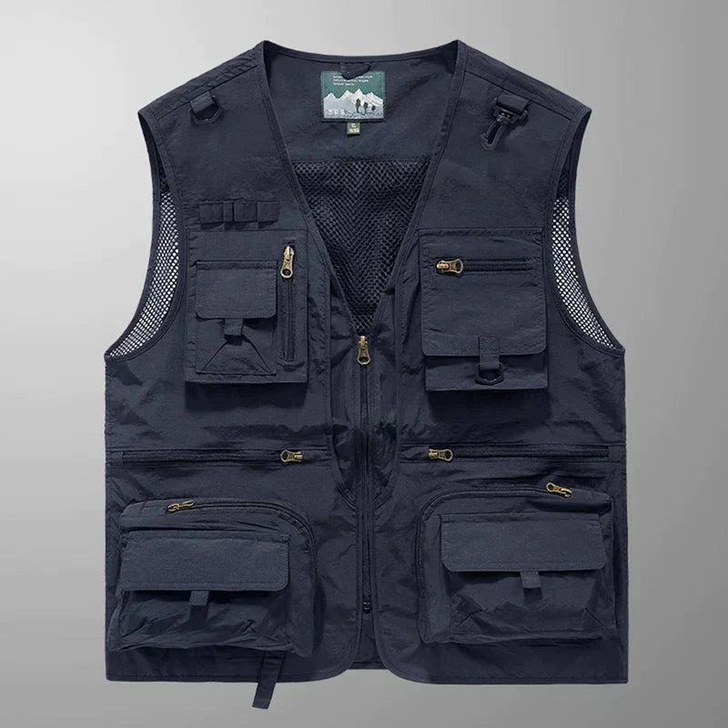 Hunter | Gilet cargo da esterno funzionale e resistente con tasche multiple