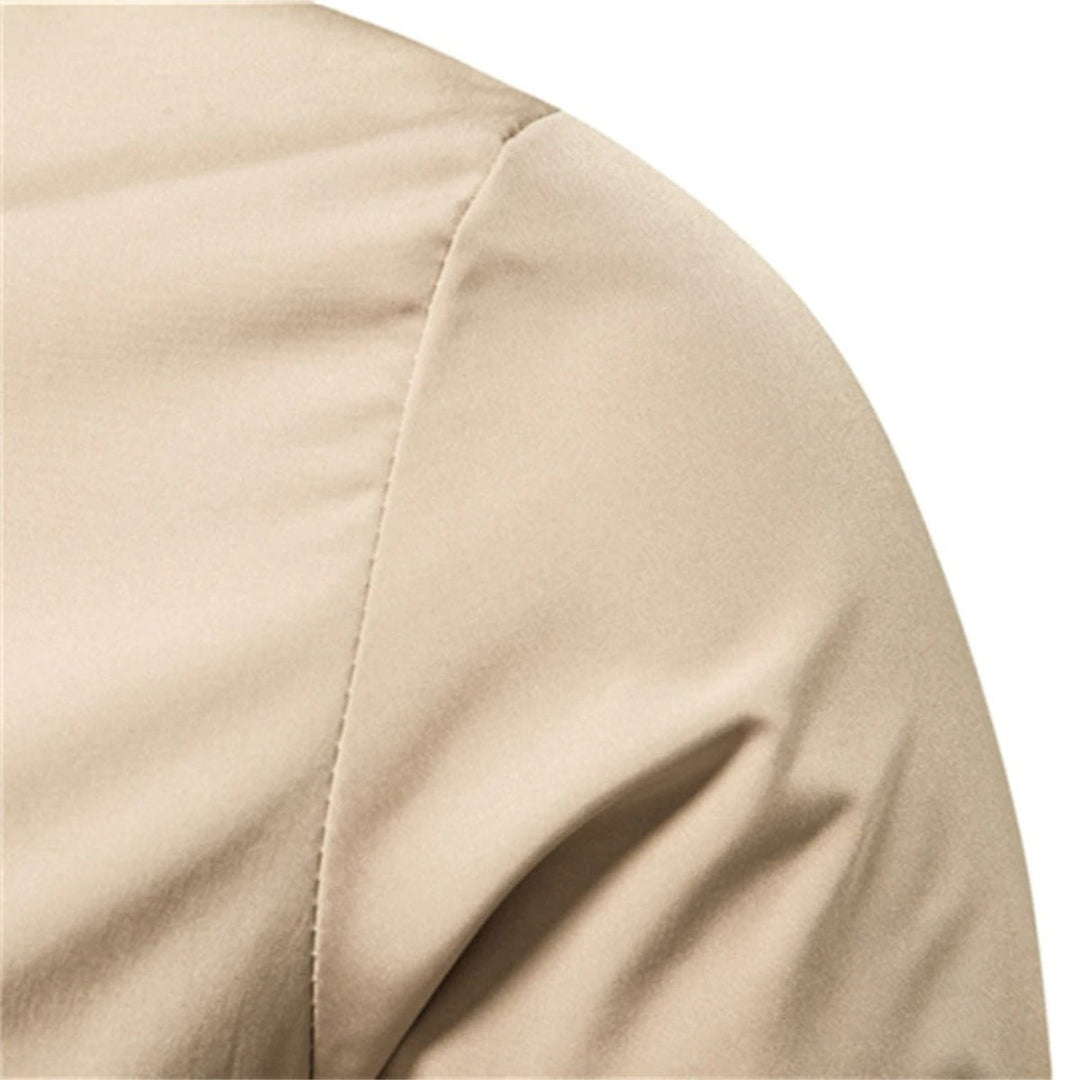 Mason | Modern And Sporty Contrast Ribbed Bomber Jacket
