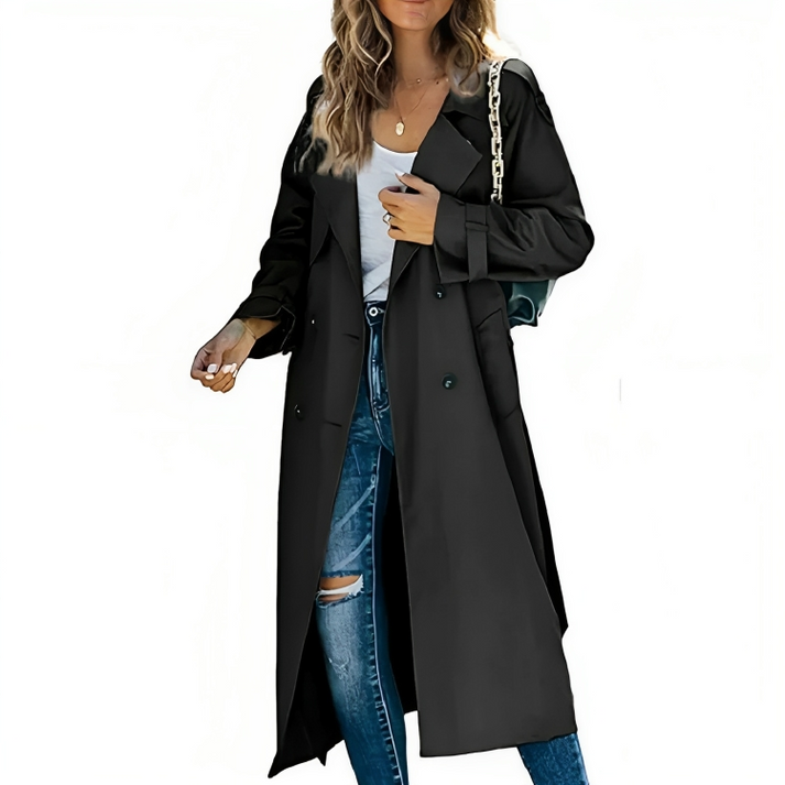 Stella | Trench-coat croisé, classique et décontracté