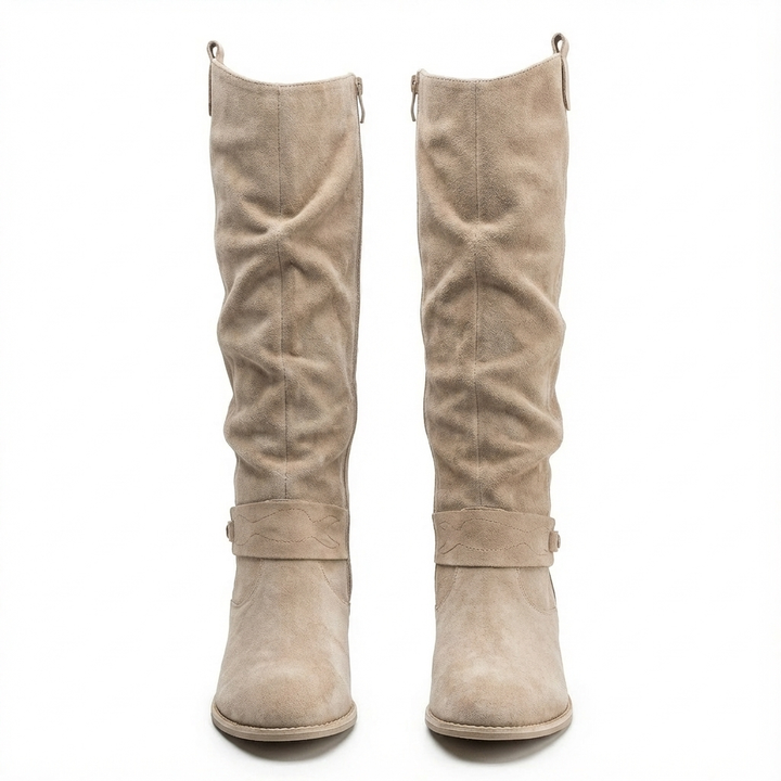 Hazel | Elegant And Comfortable Slouchy Knee High Boots