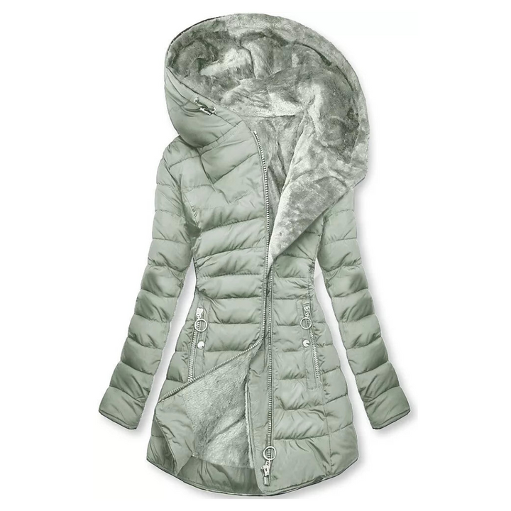 Clara | Warme und stilvolle wasserdichte Winterjacke